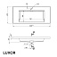Раковина Люксор с щелевым сливом